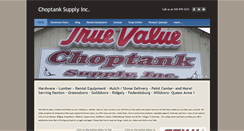 Desktop Screenshot of choptanksupply.com